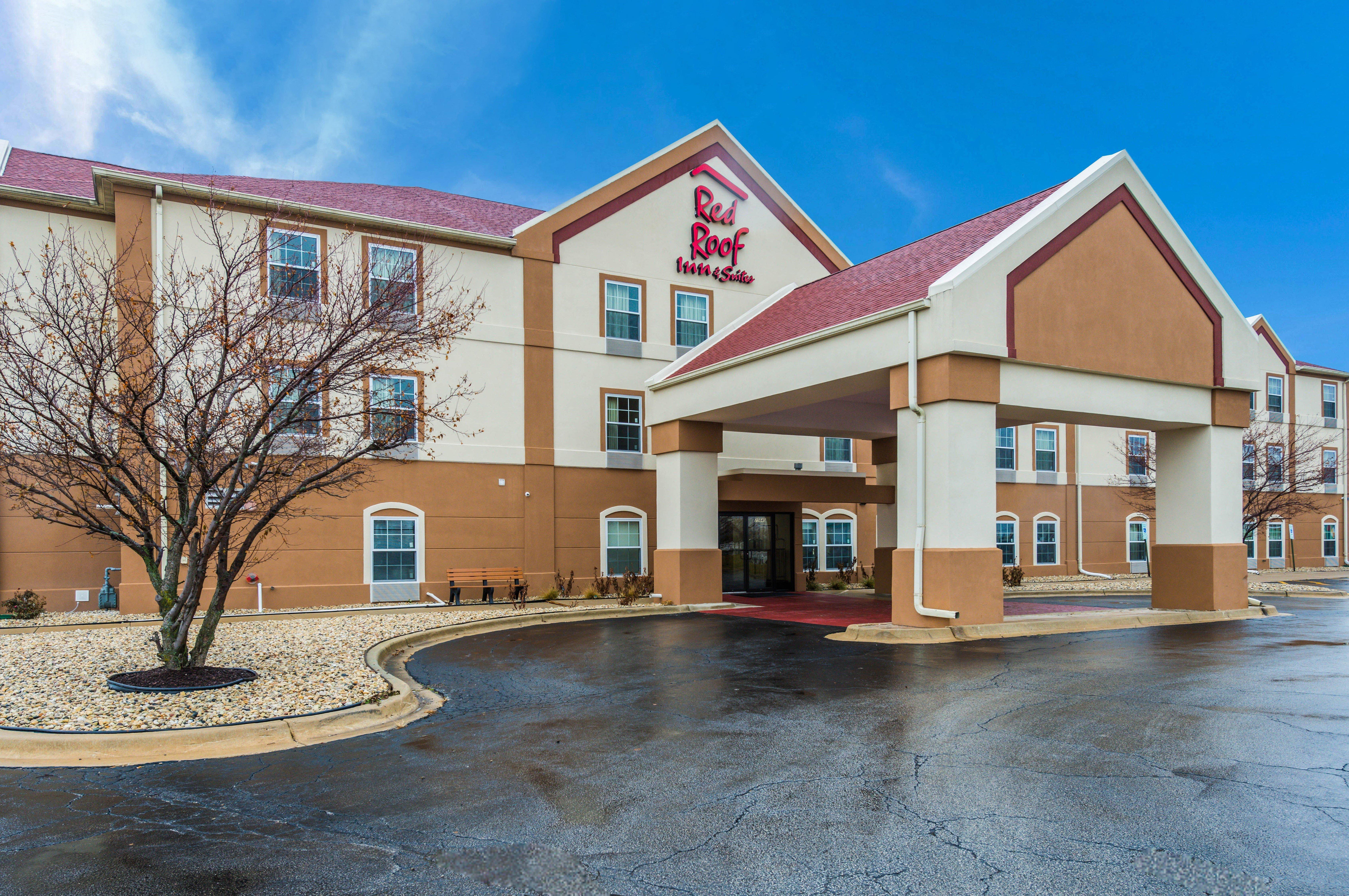 Red Roof Inn & Suites Monee Экстерьер фото